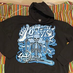 Crazy Sale LostHills hoodie LH 20008 brand new  Black Skeleton hoodie